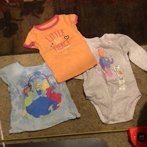Girls lot - Disney Princess’s and Garanimals